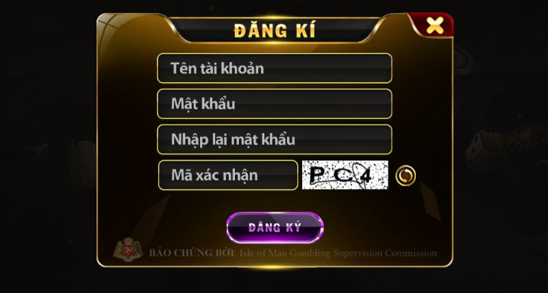 Điền các thông tin hiển thị