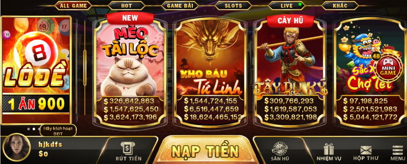 Giới thiệu siêu phẩm slot game