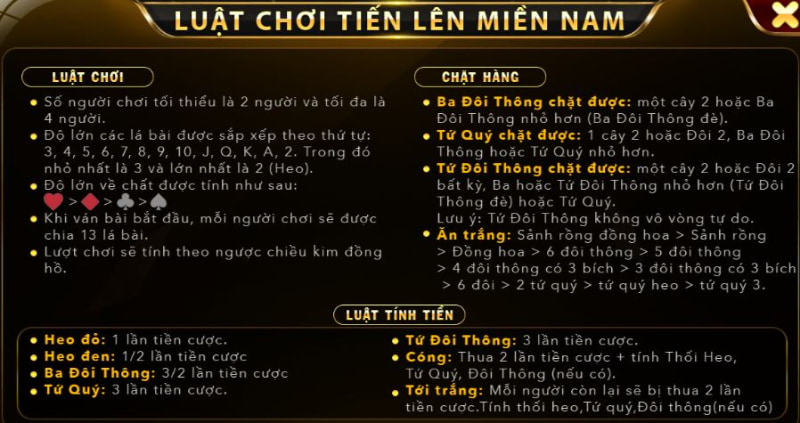Thứ tự chặt hàng trong game