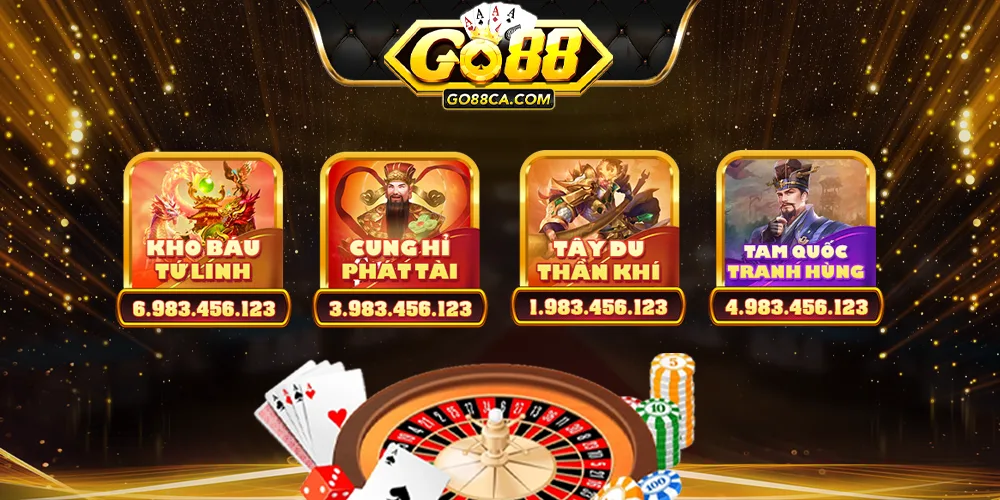 Danh sách game đổi thưởng cực hot tại Go88